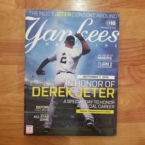 Yankees Magazine Derek Jeter Special Commemorative Cover Vol. 35-7 Core 4 Poster
